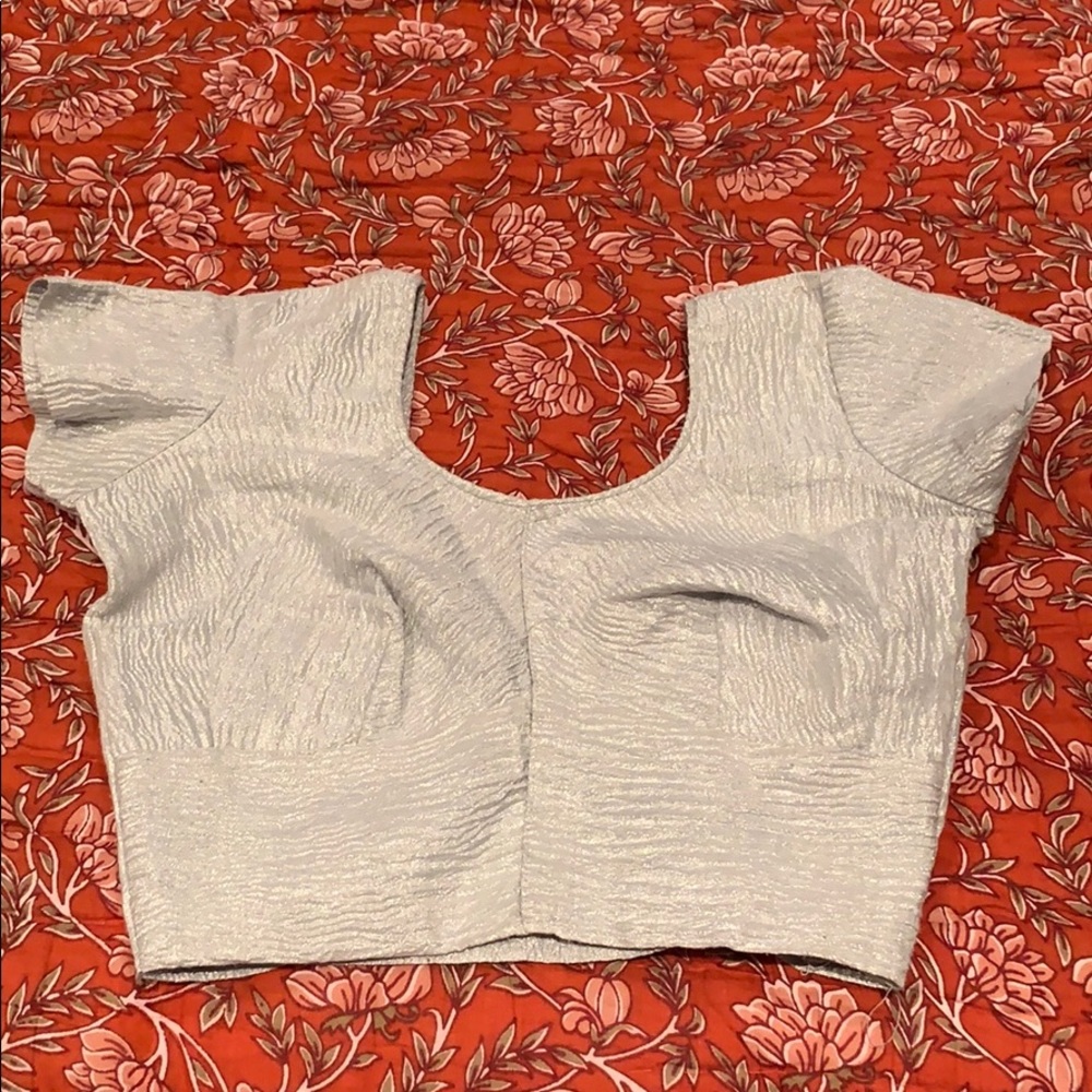 Indian saree or lehenga blouse